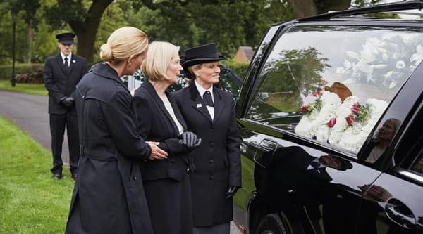 The day of the funeral